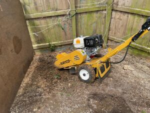 Stump grinding and removal